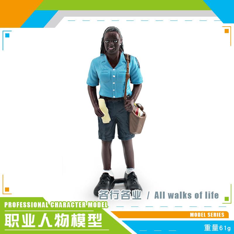 Giocattolo Educativo Montessori Mondo della Cognizione Architettura Figure Professionali insegnanti medici costruzione polizia Action Figures