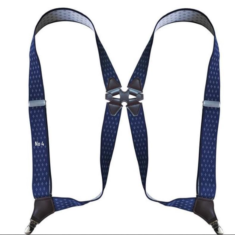 Unisex Elastic Stretch Suspenders for Men and Women - Western Style