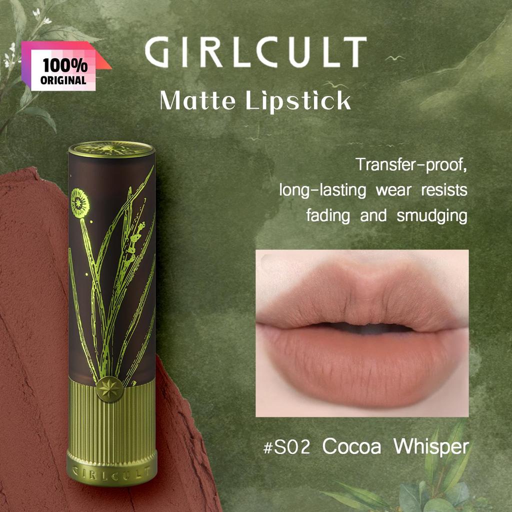 girlcult Ματ Κραγιόν 3.5g/0.12oz (7 Επιλογές χρώματος)