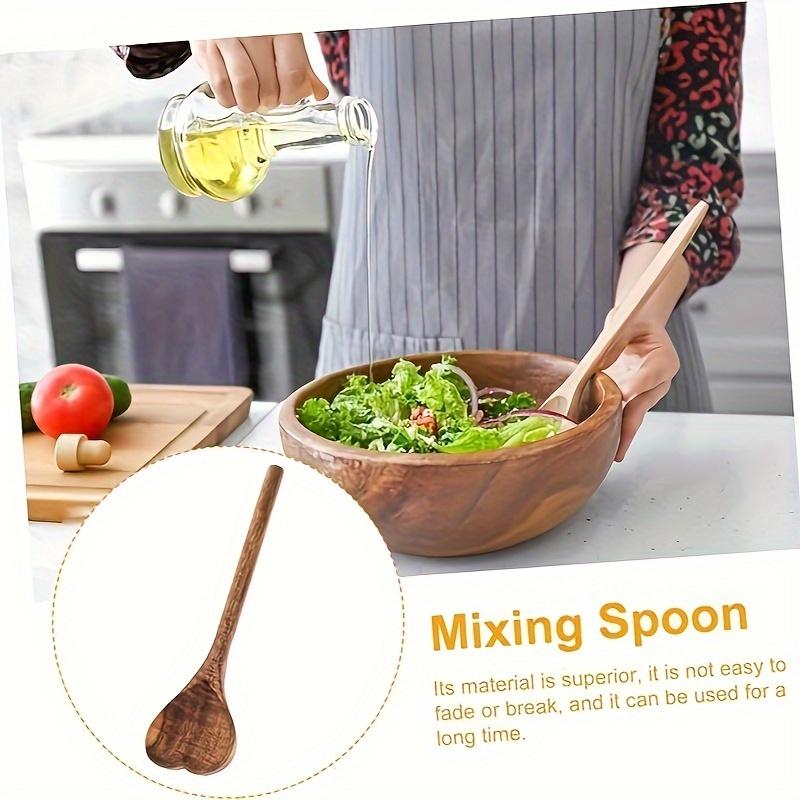 Acacia Wooden Heart Shaped Serving Spoon Set,Honey Stir Ladle Small Cooking Utensil for Coffee Mixing,Ideal Kitchen Accessory