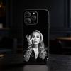 A-Adele singer Phone Case For iPhone 17,16,15,14,13,12,11 Plus,Pro Max,SE4Soft Silicone Black Cover
