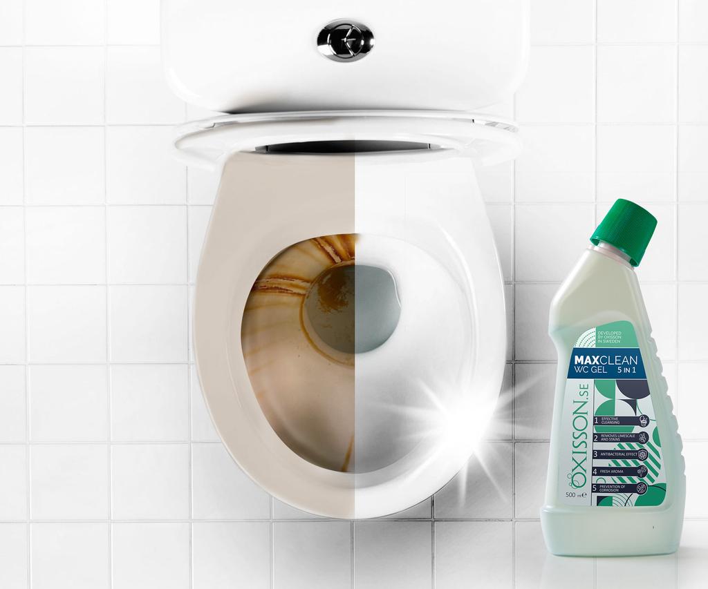 MaxClean Żel do WC Oxisson, Szwecja