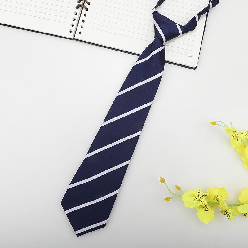 Jk Small Tie Female College Style Lazy Japanese Plaid Uniform Shirt Tie Student Ins Men'S And Women'S Short Styles Free Of Charge