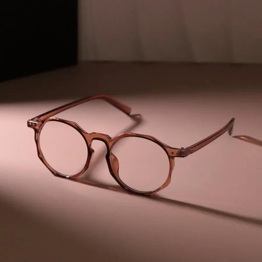 

Square Anti Blue Lightweight Design Eyeglasses Fashionable Vintage Retro Classic Women Men Computer Gaming Eye Protection Plain Spectacles