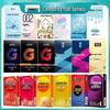 Celebrity Ultra-Thin Condoms: Ice & Fire, Super Tight, Long-Lasting, with Hyaluronic Acid