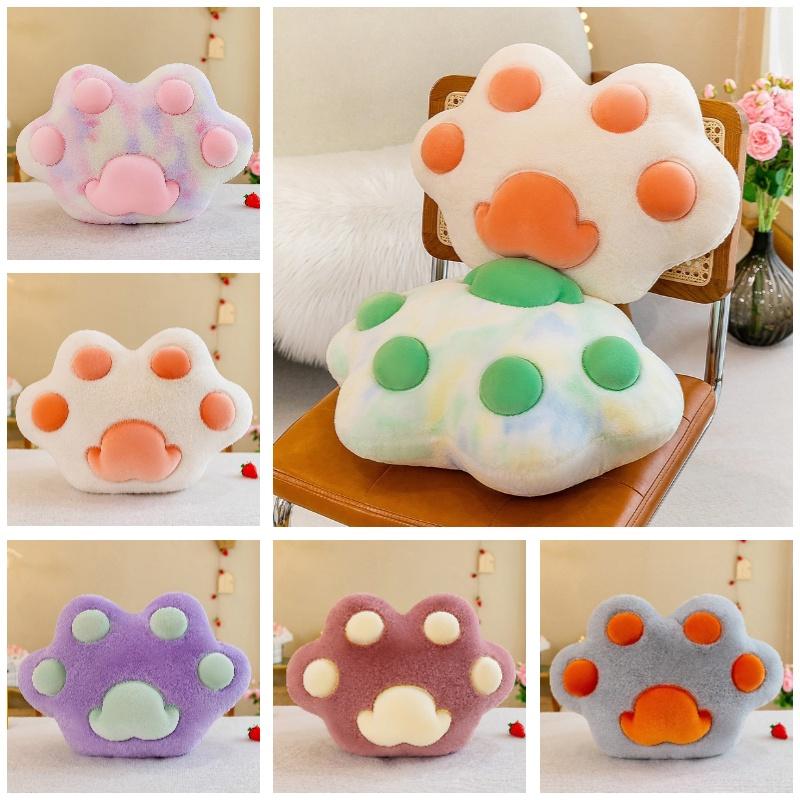 Creative Plush Toy Cat Claw Pillow Cartoon Tiger Bear Paw Stuffed Animal Girls Festival Gift Wholesale