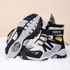 30-40 Children's Winter Large Size Fashionable Outdoor  High Top Plush Warm Cotton Boots Snow Boots
