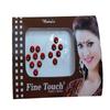@ Bindi Rojo Tradicional Indio Con Piedras Para Boda 6g