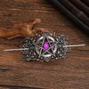 Beautiful Crescent Branch Gothic Hair Stick Antiqued Retro Pentagram Hairpin  for Women