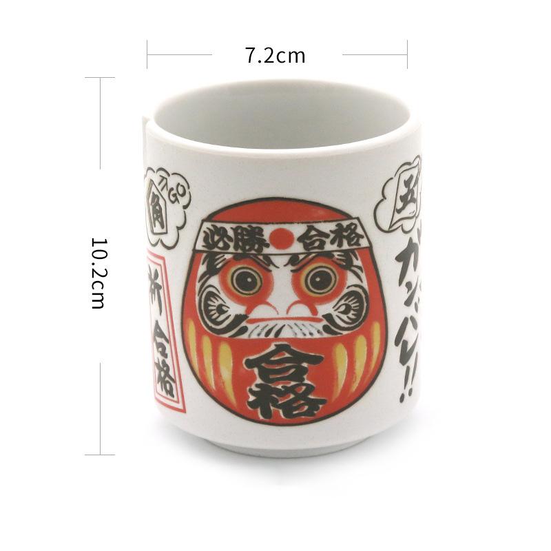 

Керамические кружки в японском стиле 300 мл для чая, вина, суши, сакэ, чашка для ресторана, декоративная чашка для воды, кофейная кружка, чайная чашка, подарок для азиатской культуры 300ml