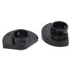 RC Rear Axle Tube Cap Improve Balance Rustproof Brass Rear Axle Counterweight for SCX10 PRO Black