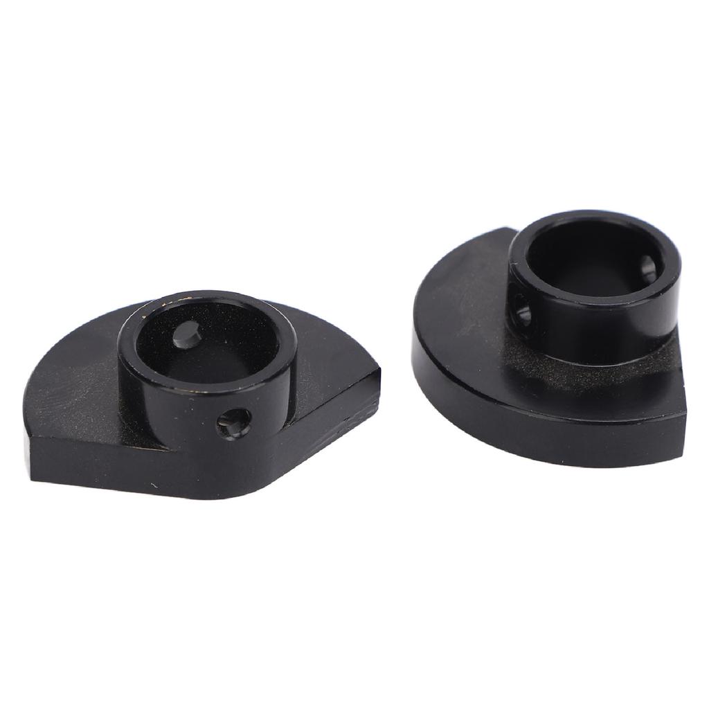 RC Rear Axle Tube Cap Improve Balance Rustproof Brass Rear Axle Counterweight for SCX10 PRO Black