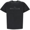 FW24 Cotton Logo Short Sleeve T-Shirt Men Tops Gray 81152NS80-V0062