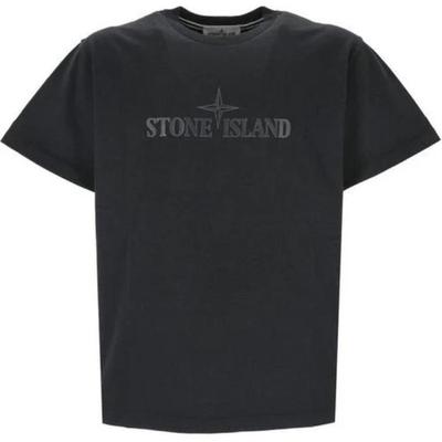FW24 Bomuld Logo Kortærmet T-shirt Herre toppe Grå 81152NS80-V0062