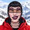 Gorro Bufanda de Esquí Divertido con Estampado 3D de Invierno para Hombres, para Deportes al Aire Libre