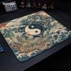 Yin-Yang Balance E-Sport Mauspade Gaming Dekoration PC Schreibtisch Zubehör Mauspade Teppich Büro Dekoration Setup Gamer Schreibtischpad
