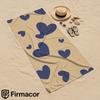 Blue Heart Microfiber Beach Towel Quick Dry Sand Free Oversized Soft Absorbent Bath Towel for Swimming Pool Travel Gym