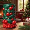 Clown Embossed Cylindrical Silicone Mold Holiday Candle Silicone Mould For Epoxy Resin Art Handmade Candle Soap Making