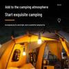 Rechargeable Retro Solar LED Camping Lantern - Waterproof Emergency Tent Light 