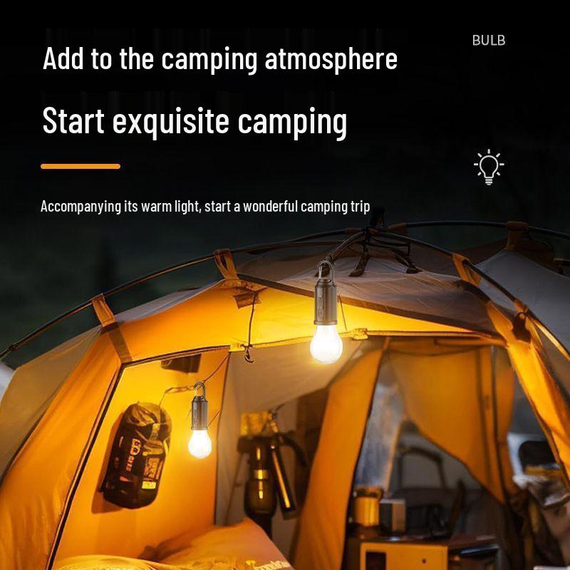 Rechargeable Retro Solar LED Camping Lantern - Waterproof Emergency Tent Light 
