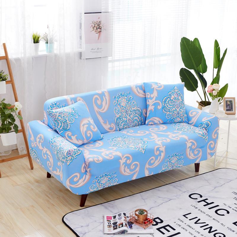 Multifunctional Knitted Stretch Sofa Cover All-Inclusive Soft Durable Washable for Living Room Furniture Protector