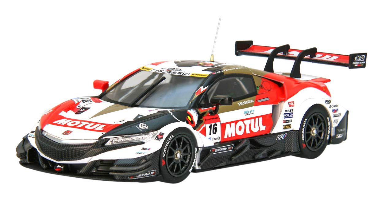 

EBBRO Motul Mugen Super GT GT500 2017 Suzuka 1/43 NSX-GT Rd.6 No.16