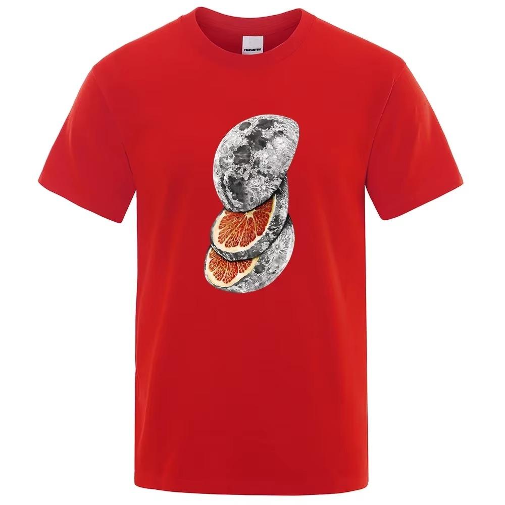 Maglietta estiva da uomo retrò pesante con lettere inglesi, 100% cotone, stampata, girocollo, di alta qualità, casual, fitness, strada