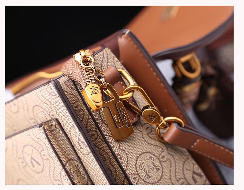 Louis Michel 2025 Spring Luxury Handbag - Versatile Shoulder & Crossbody Bag