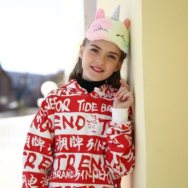Set Cuscino da Viaggio per il Collo e Mascherina per gli Occhi con Unicorno a Forma di U per Ufficio Viaggio Riposo Cuscino Morbido per Donne Uomini Bambini Assistenza Sanitaria