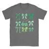 Harajuku T Shirt Cute Green Shamrock Bow Coquette Cotton T Shirts St Patricks Day Fashion Tee Shirt for Couple Beac Top Tees