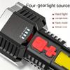 5 Core High Power LED Taschenlampe Wiederaufladbare Campinglaterne Suchscheinwerfer COB Seitenlicht 4 Modi Wasserdichtes Abenteuer Outdoor Taschenlampe