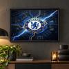 Chelsea FC Diamond Painting Kit 5D Full Drill DIY Diamond Mosaic Wall Art Home Decor