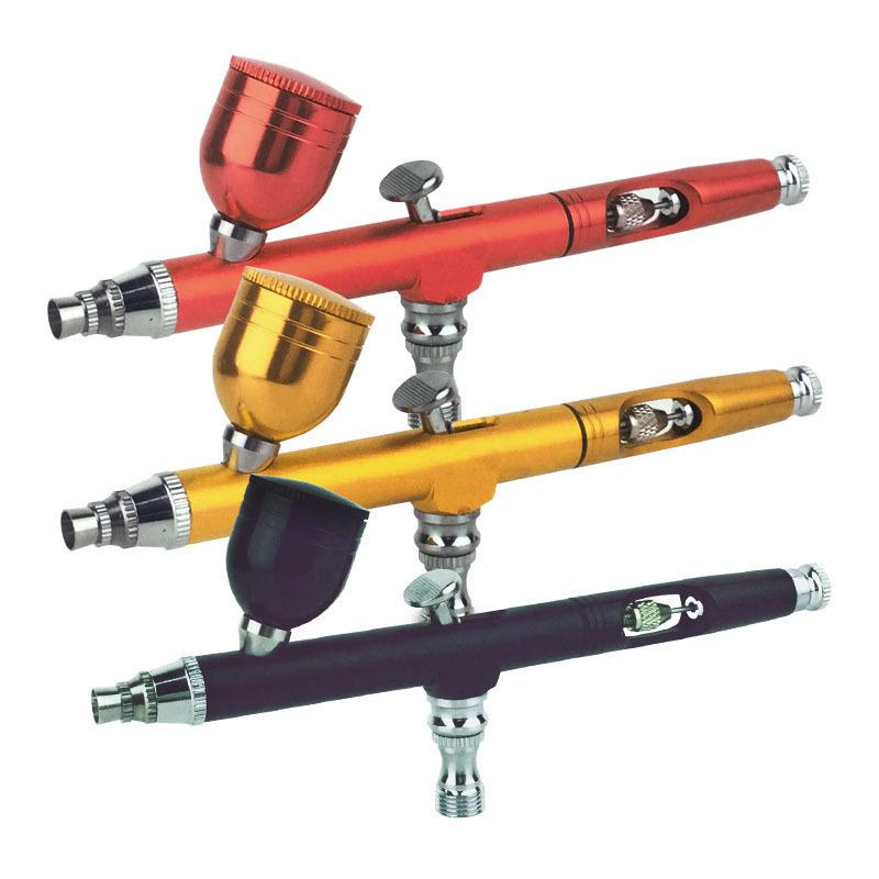 130 Model Airbrush Kit: Beginner Spray Gun for Art, Wall Painting, Furniture Repair, and Cake Decorating