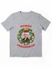 Eros Ramazzotti Merry Xmas Eros Santa Hat and Christmas Wreath Essential Unisex T-Shirt