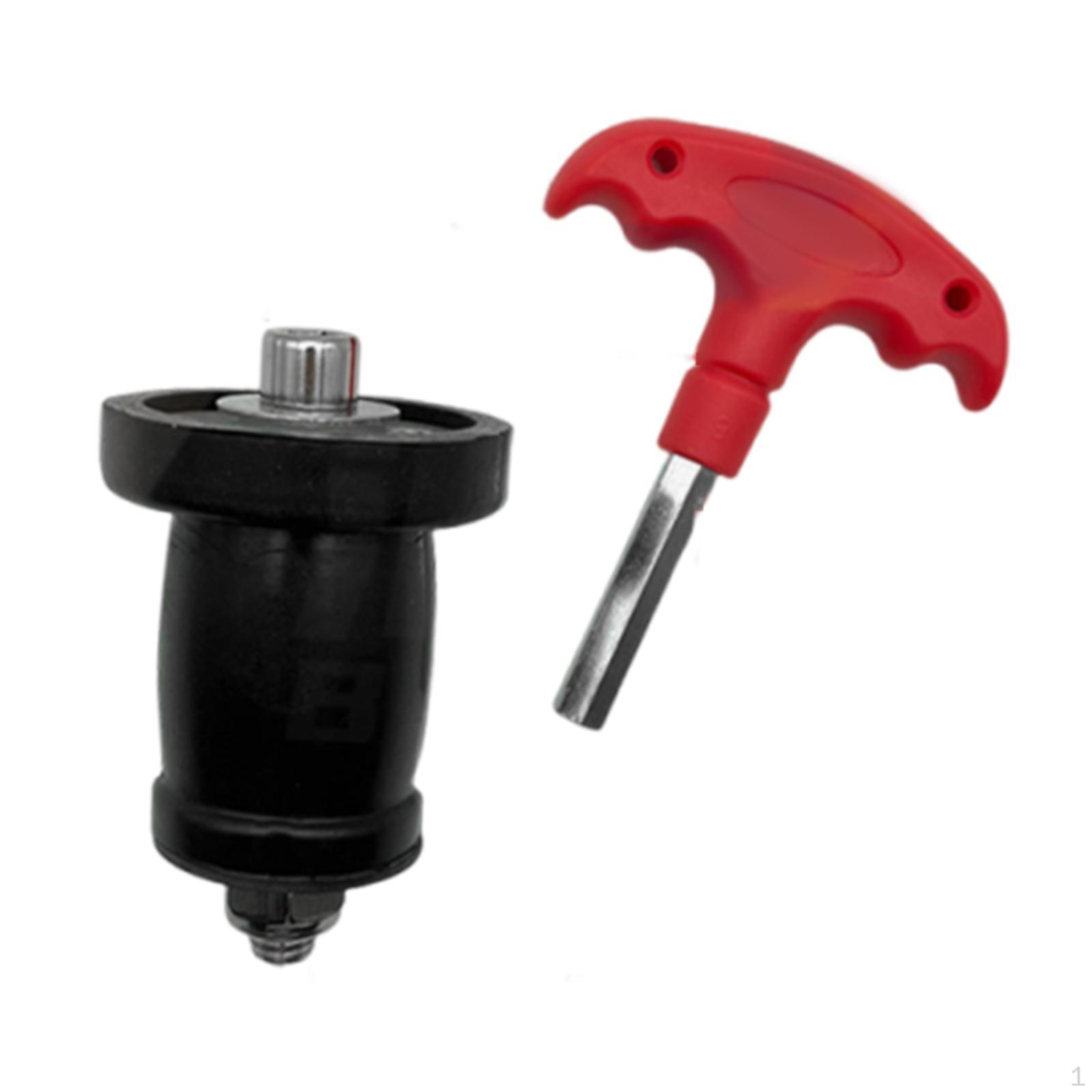 

Expandable Drain Plug with Removable Handle, Boat Deck Plug, Scupper Plugs for Hull Livewell for 3.8 to 4.4cm