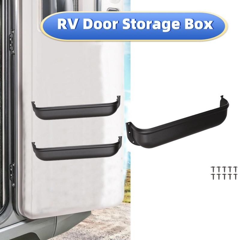 Van Camper Universal Fit Storage Pocket Box Shelf Racking Tool Storage Barn Door Storage Box Car Accessories With 10pcs Screws