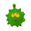Squeaky Spiky Ball Dog Toy With Funny Expressions – Interactive Toy For Small To Medium Dogs, Teeth Cleaning & Boredom