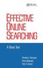 The Effective Online Searching : A Basic Text Book