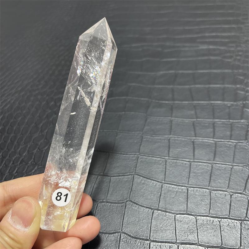 High Quality Natural Polished Clear Quartz Point Crystal Tower For Decoration
