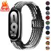 Плетений ремінець Solo Loop для Xiaomi Mi Band 10 9 8 аксесуари Замінний ремінець Xiaomi Smart Band 10 9 8 NFC Магнітний браслет