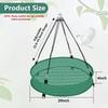 Heavy Duty Bird Seed Catcher Tray Practical Birdseed Hoop New Feeder Hanging Hoop  Backyard Birds