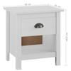 VidaXL Tables de chevet 2 pcs Hill Range 46x35x49,5 cm Pin solide