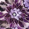 Appliques 3D Flowers Embroidery Sew Patch Rhinestone DIY Embroidered Appliques Wedding Gown Appliques