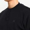 New Balance Long Sleeve Tee Waffle Henley Neck