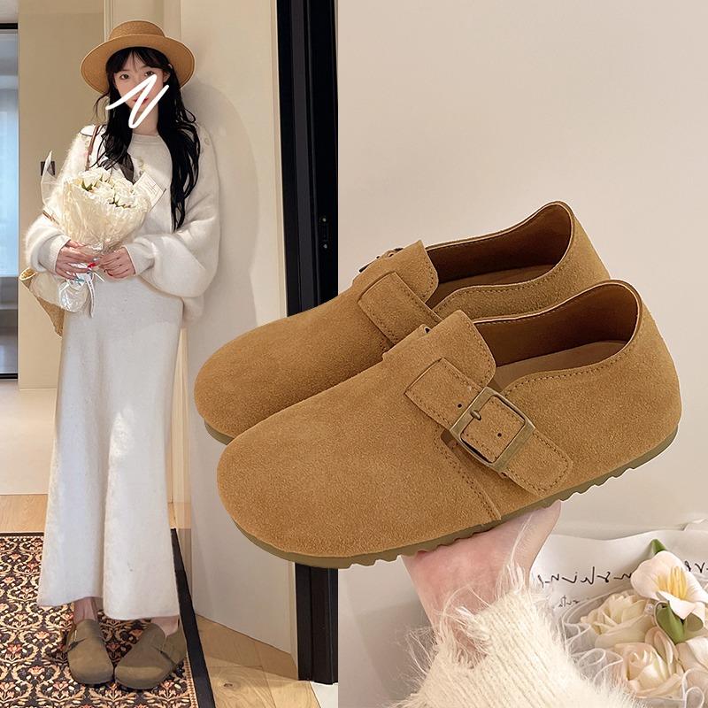2025 NEW Retro Flat Women's Shoes Fashionable Shoes for Autumn Wear Fashion Hot Selling High Quality Comfortable Shoes