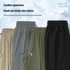 JEEP SPIRIT Men's 2025 Summer Ice Silk Quick-Dry Casual Long Pants