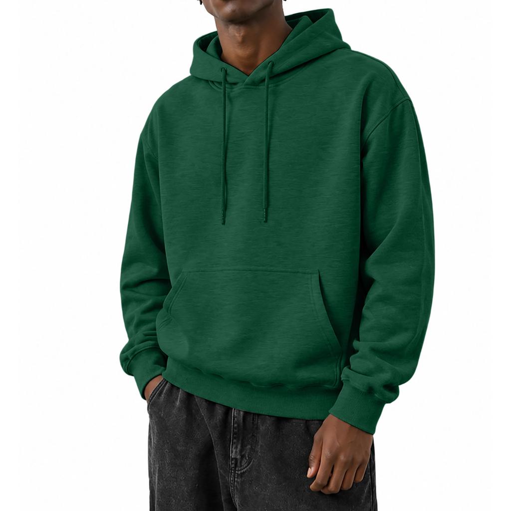 Herren Kapuzenpullover Farbe, Langarm Freizeit Lockerer Pullover