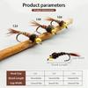 Fly Fishing Lures 6pcs Effective Nymph Fly With Natural Pheasant Tail Pattern To Attract Game Fish