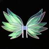 Foldable Fairy for Butterfly Wings Angel Wings for Kids Party Fancy Dress Costume Photography Props for Halloween Cospla