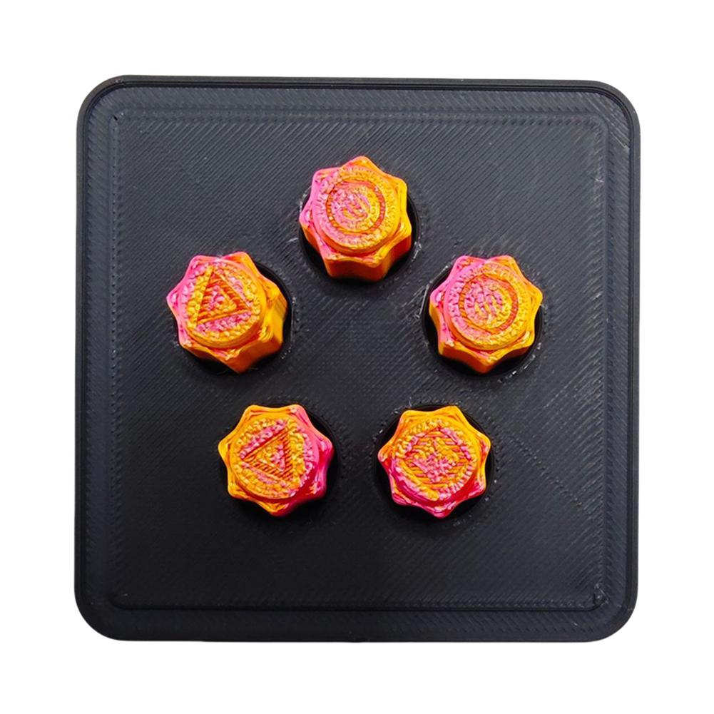 5PCS Gonggi Traditional Korean Tossing Play Game Fun Gonggi Squid Tossing Jack Stone Pebbles Set Gonggi Set Near Year Gifts
